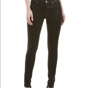 SOLD—Hudson Nico Mid Rise Super Skinny Black Jean